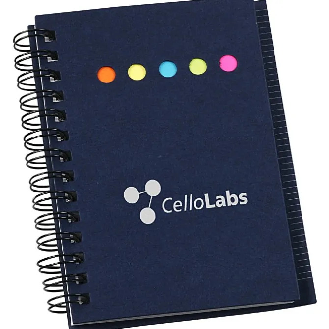 Mini Memo Book with Flags and Ruler