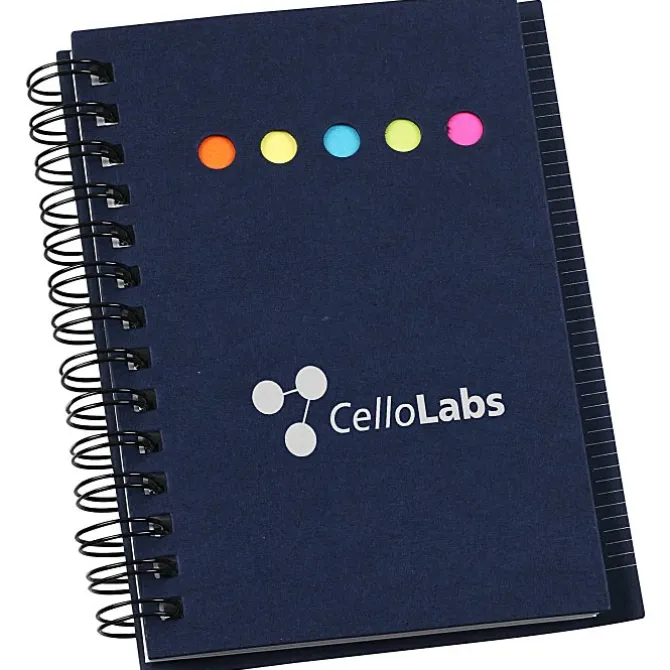 Mini Memo Book with Flags and Ruler - 24 hr