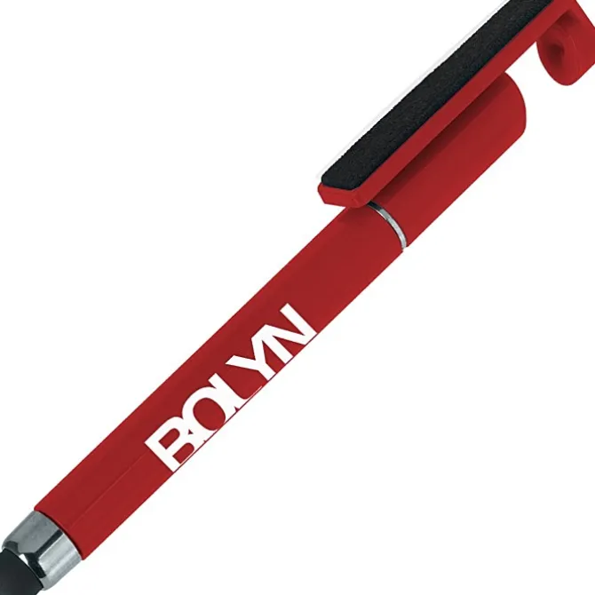 Mini Stylus Pen with Phone Stand and Screen Cleaner