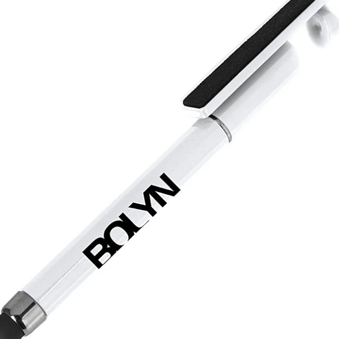 Mini Stylus Pen with Phone Stand and Screen Cleaner - 24 hr