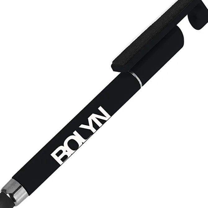 Mini Stylus Pen with Phone Stand and Screen Cleaner - 24 hr