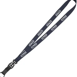Mix and Match Econ Polyester Lanyard - 3/4 inch - 38 inches - Metal Split Ring