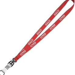 Mix and Match Econ Polyester Lanyard - 3/4 inch - 38 inches - Metal Split Ring