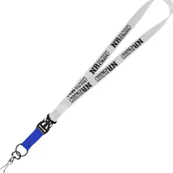 Mix and Match Econ Polyester Lanyard - 3/4 inch - 38 inches - Metal Swivel Snap Hook