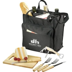 Modesto 7-Piece Picnic Carrier Set - 24 hr