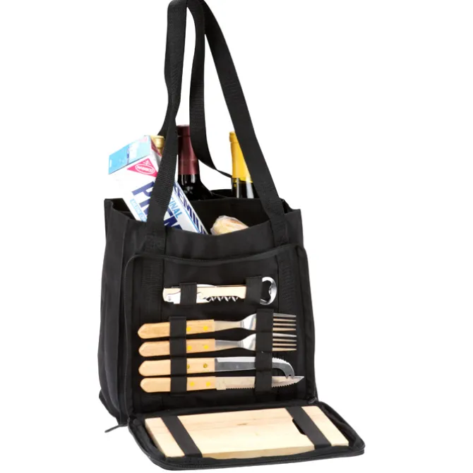Modesto 7-Piece Picnic Carrier Set - 24 hr