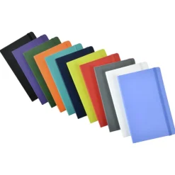 Moleskine Hard Cover Notebook - 8 1/4 inches x 5 inches - Ruled - Foil Stamp