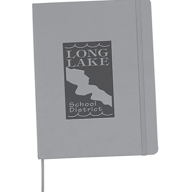 Moleskine Hard Cover Notebook - 9 3/4 inches x 7 1/2 inches - Ruled