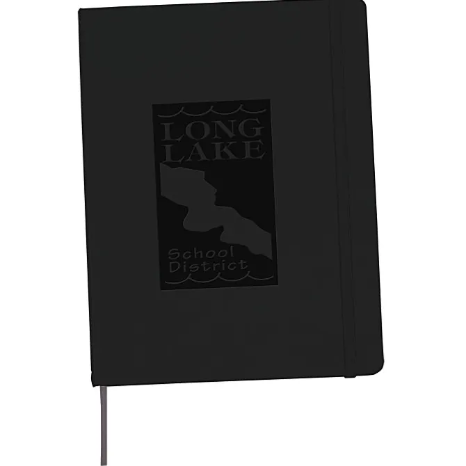Moleskine Hard Cover Notebook - 9 3/4 inches x 7 1/2 inches - Ruled