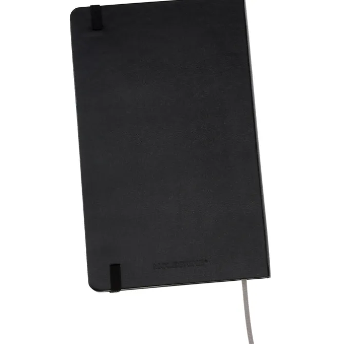 Moleskine Hard Cover Notebook - 8 1/4 inches x 5 inches - Dotted