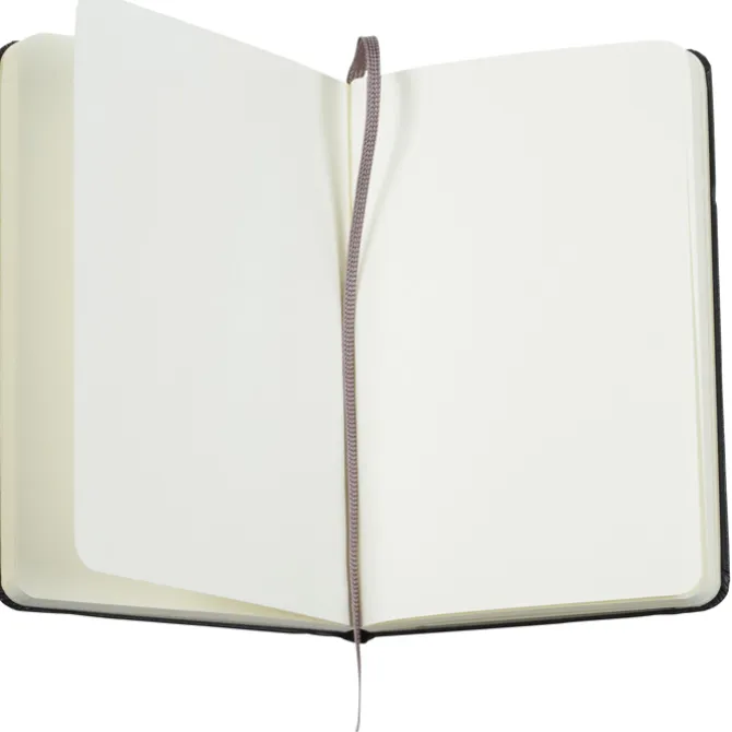 Moleskine Hard Cover Notebook - 5 1/2 inches x 3 1/2 inches - Blank - 24 hr