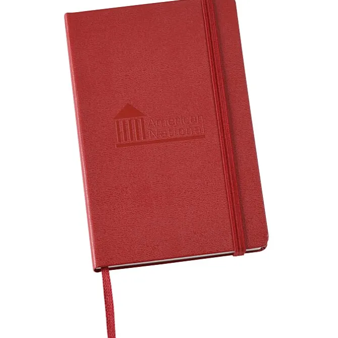 Moleskine Hard Cover Notebook - 5 1/2 inches x 3 1/2 inches - Ruled - 24 hr