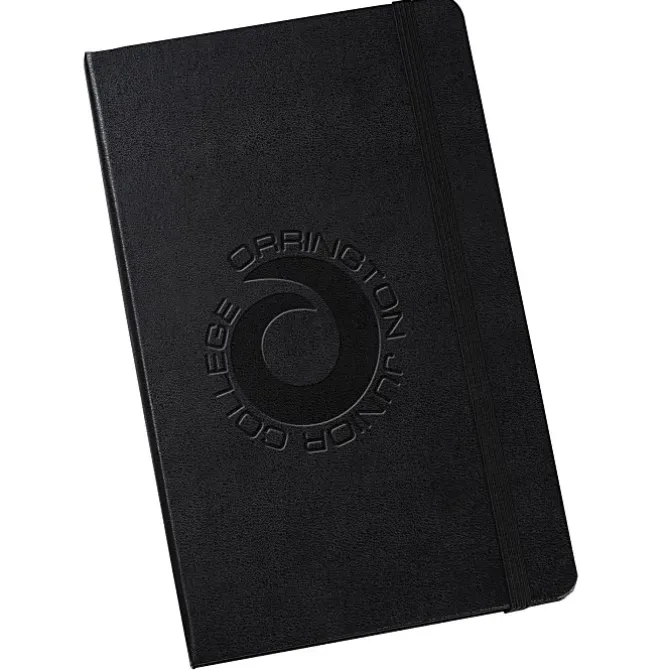 Moleskine Hard Cover Notebook - 8 1/4 inches x 5 inches - Blank - 24 hr