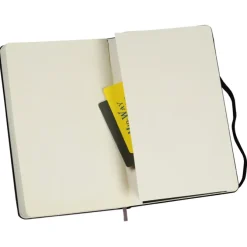 Moleskine Hard Cover Notebook - 8 1/4 inches x 5 inches - Graph - 24 hr