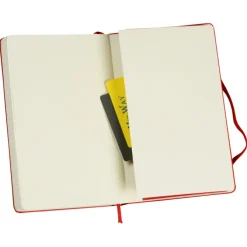 Moleskine Hard Cover Notebook - 8 1/4 inches x 5 inches - Ruled - 24 hr