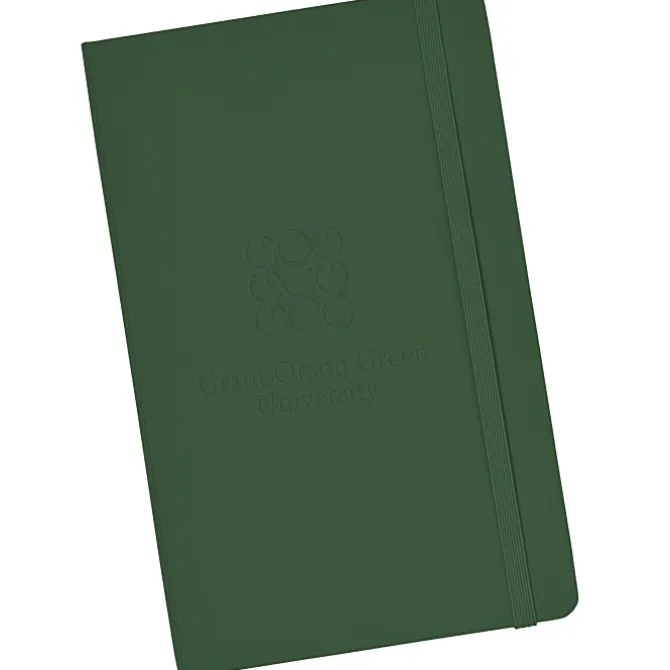 Moleskine Hard Cover Notebook - 8 1/4 inches x 5 inches - Ruled - 24 hr