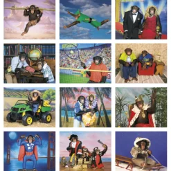 Monkey Mischief Calendar - Stapled