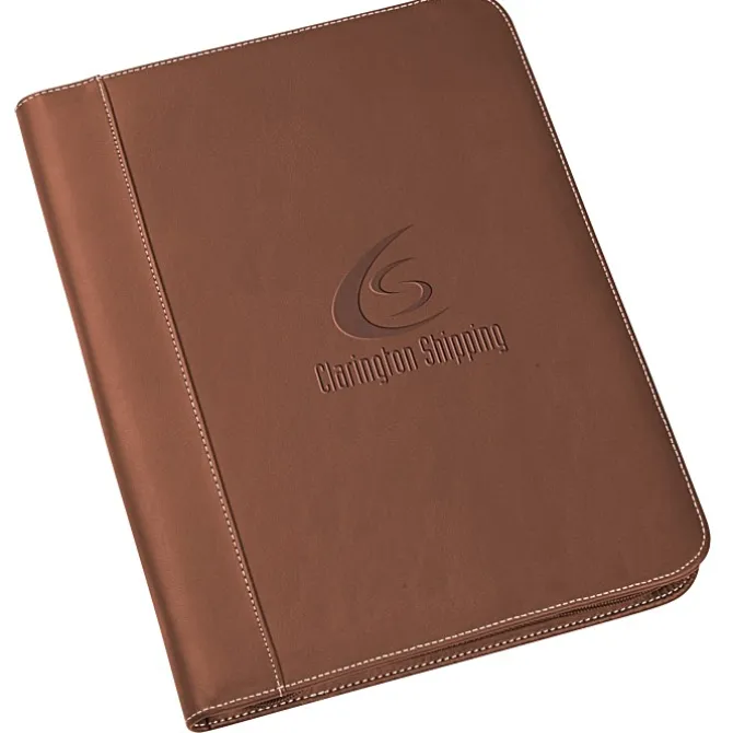 Monroe Zippered Padfolio