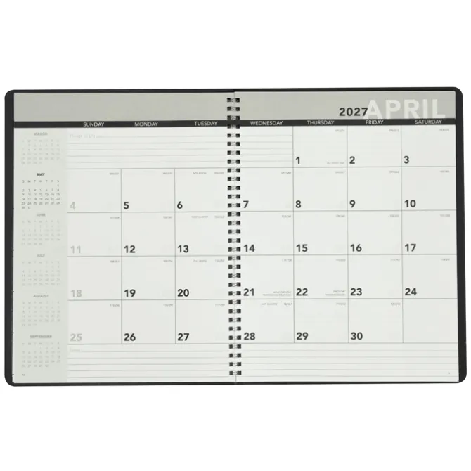 Monthly Dated Planner