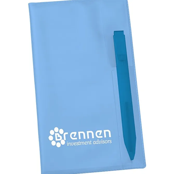 Monthly Pocket Planner with Pen - Translucent - Academic