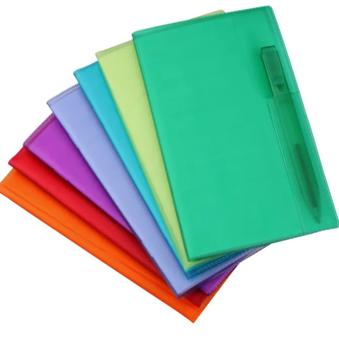 Monthly Pocket Planner with Pen - Translucent - Academic