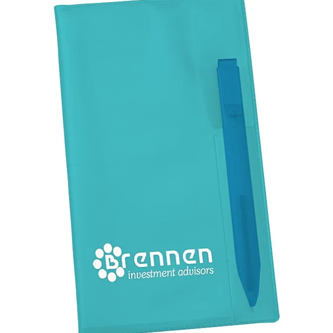 Monthly Pocket Planner with Pen - Translucent - Academic
