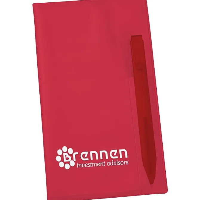 Monthly Pocket Planner with Pen - Translucent - Academic