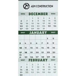 3 Month Planning Wall Calendar