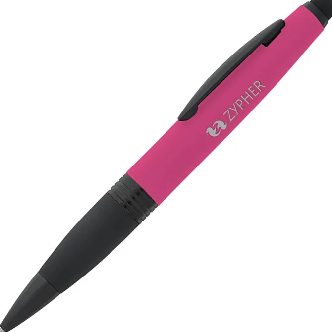 Munro Soft Touch Stylus Twist Metal Pen - 24 hr