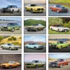 Muscle Cars Calendar - Spiral