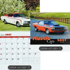 Muscle Cars Calendar - Spiral