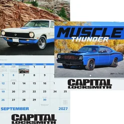 Muscle Thunder Calendar - Stapled