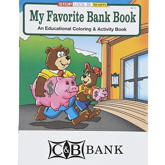 My Favorite Bank Coloring Book - 24 hr
