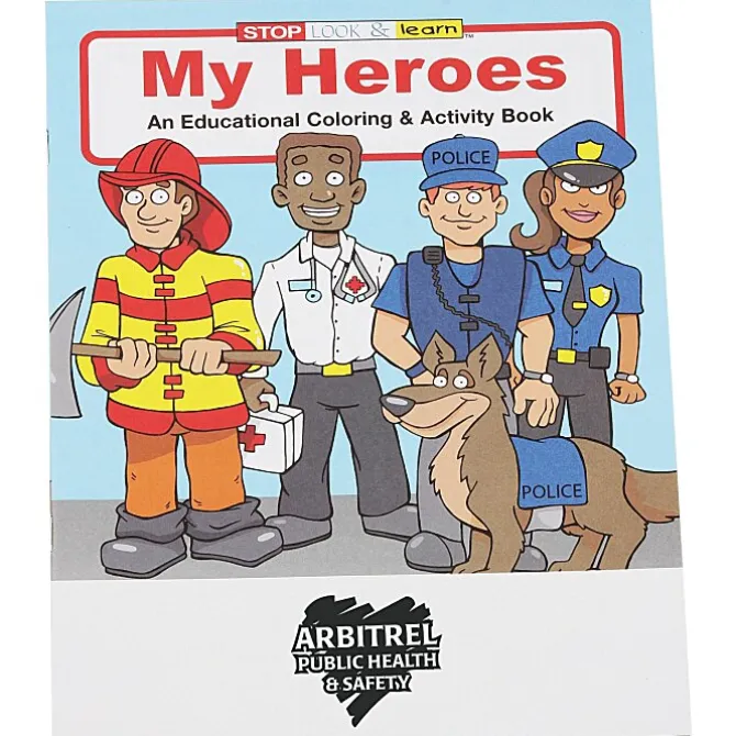 My Heroes Coloring Book