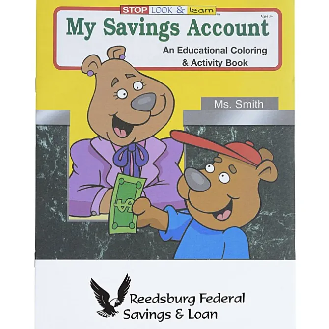 My Savings Account Coloring Book