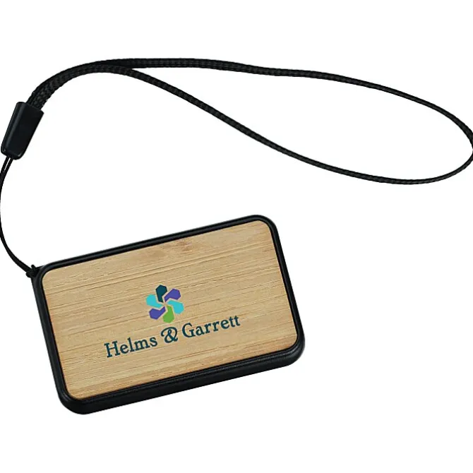 Nano Charge Power Bank - 1000 mAh - Bamboo