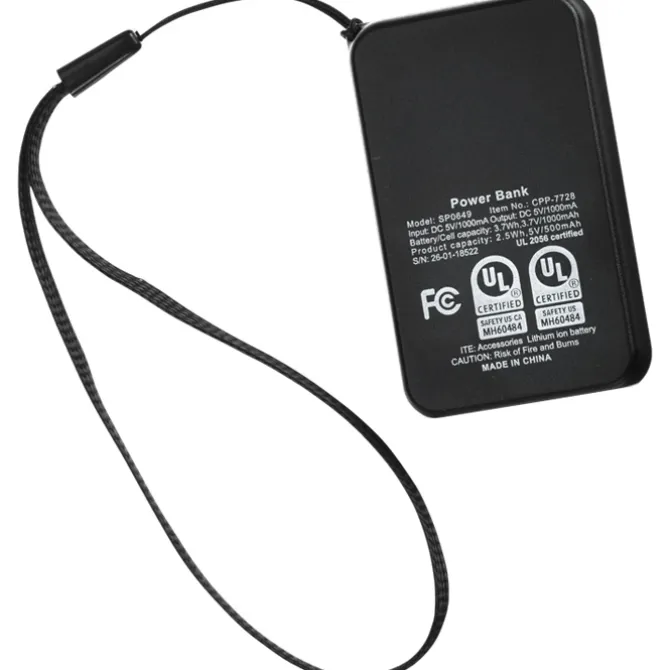 Nano Charge Power Bank - 1000 mAh - Bamboo