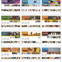 National Day Wall Calendar - Stapled