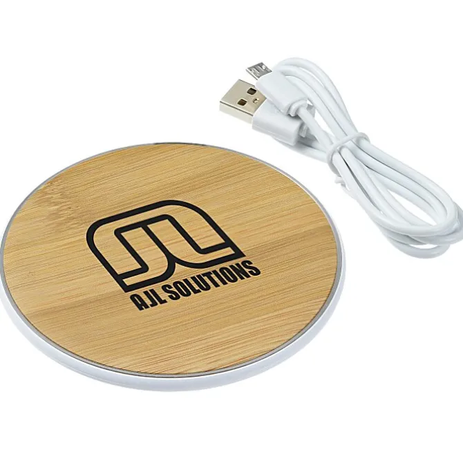 Natural Wood Grain Wireless Charger