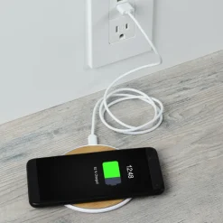 Natural Wood Grain Wireless Charger
