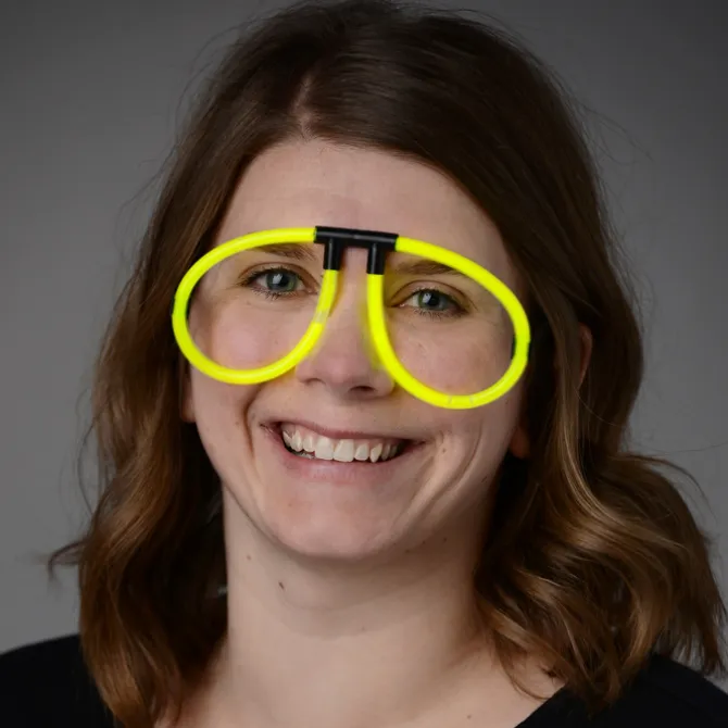 Neon Glow Glasses