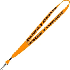 Neon Lanyard - 5/8 inches - Metal Swivel J Hook