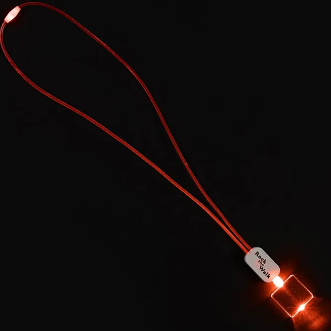Neon LED Necklace - Square