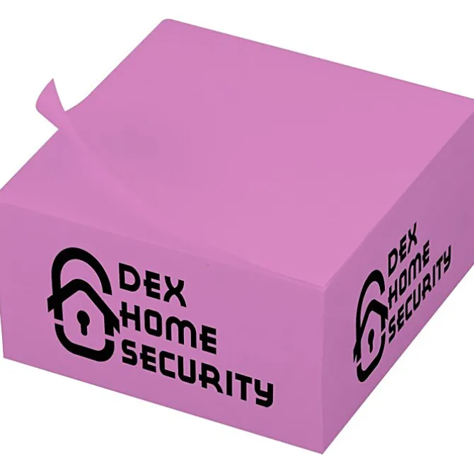 Neon Post-it® Cubes - 2 3/4 inches x 2 3/4 inches x 1 3/8 inches