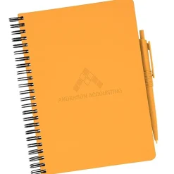 Neoskin Torres Spiral Notebook with Pen
