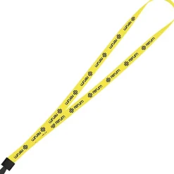 Non-Swivel Polyester Lanyard - 1/2 inch - 32 inches