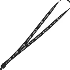 Non-Swivel Polyester Lanyard - 1/2 inch - 32 inches