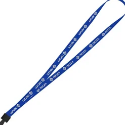 Non-Swivel Polyester Lanyard - 1/2 inch - 32 inches