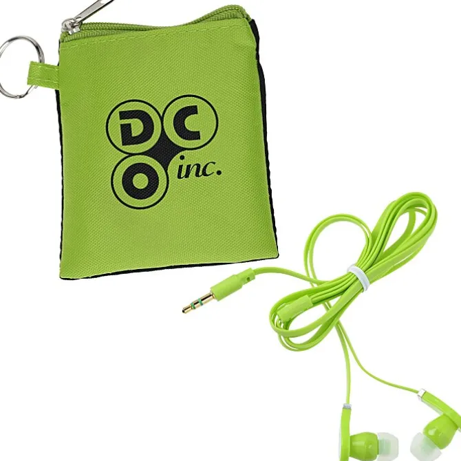 Noodle Earbuds with Pouch