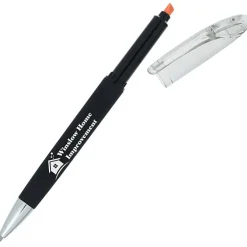 Nora Soft Touch Twist Pen / Highlighter - 24 hr